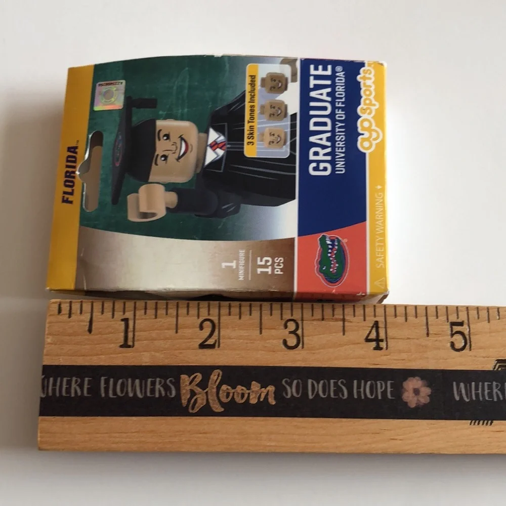 Florida Gators Lego man OYO UNIVERSITY OF FLORIDA GRADUATE OYO FIGURE Rare